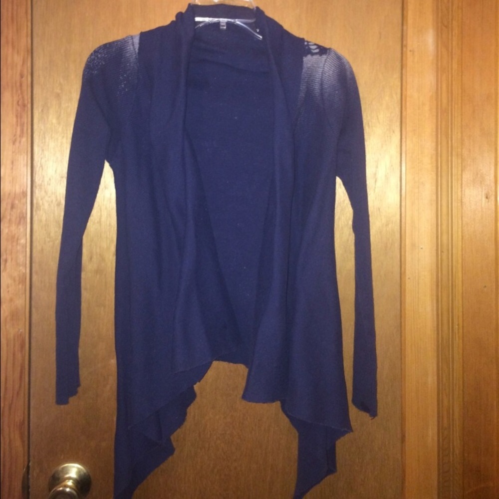 Blue Cardigan